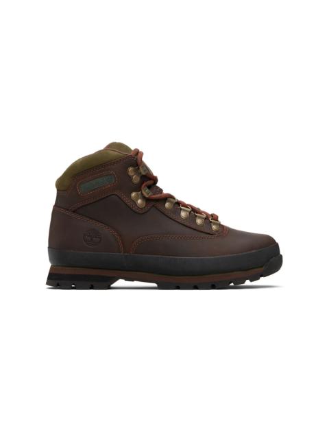 Timberland Brown Euro Hiker Leather Boots