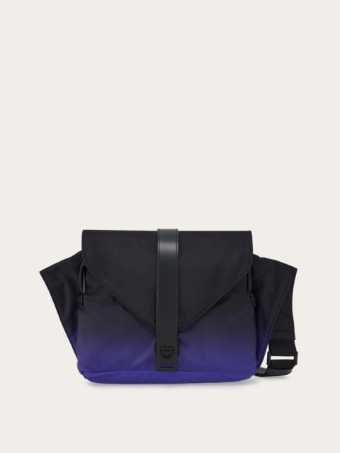 Dual tone crossbody bag