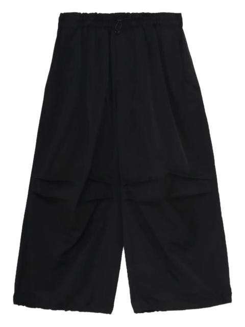 Yohji Yamamoto elasticated-waistband trousers