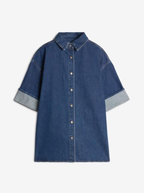 MANKIND Nina Cuffed Overshirt in Radar