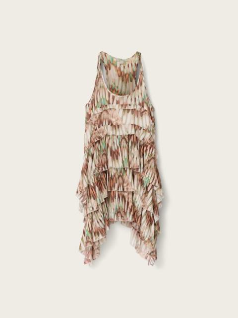 ALLSAINTS CAVARLY RELAXED FIT SLEEVELESS MINI DRESS