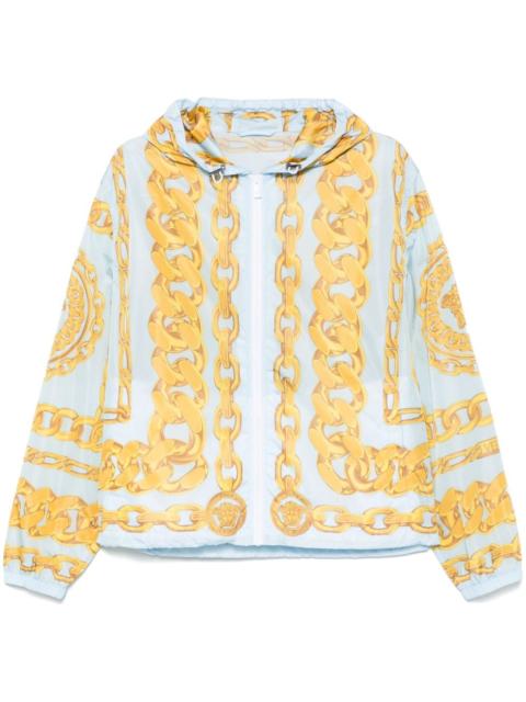 VERSACE Medusa Chains-print jacket