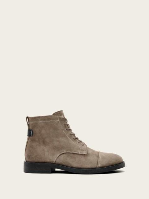 ALLSAINTS BLOOM LACE LEATHER BOOTS