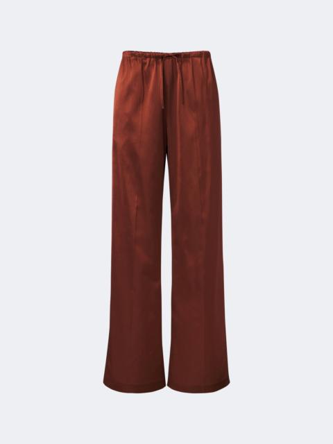 Dries Van Noten Satin wide-leg pants