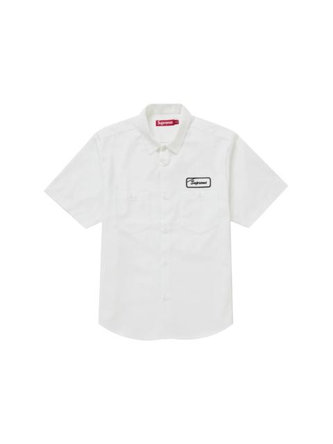 Supreme Supreme Bitch S/S Work Shirt White