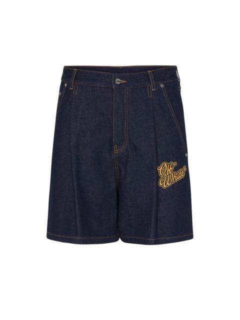 Off-White 90Slogo Den shorts Raw