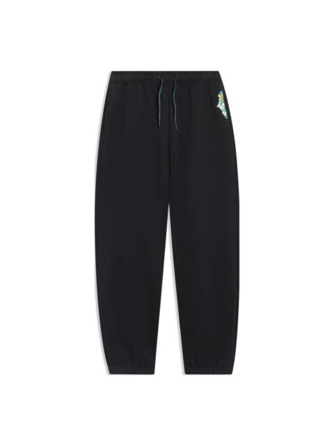 Li-Ning Li-Ning 자수 그래픽 스웨터 '블랙'AKLT229-2