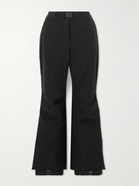 Moncler Grenoble Buckled bootcut ski pants Black