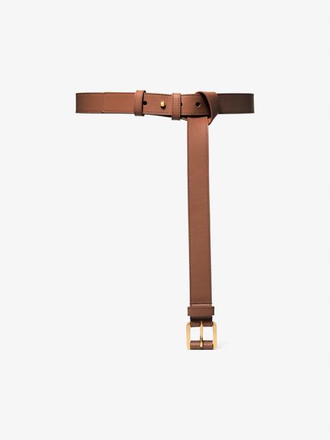 MICHAEL KORS COLLECTION Kaitlin Leather Trouser Belt