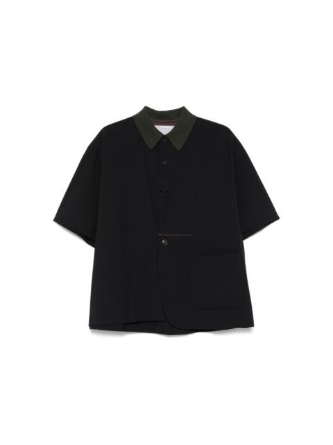 Kolor decorative-button polo shirt