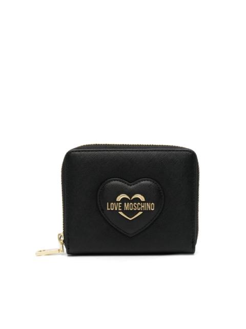 Moschino logo-lettering intertwined wallet
