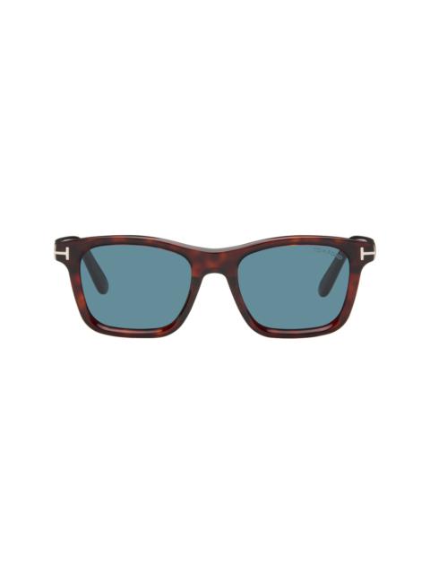 TOM FORD Brown Barron Sunglasses