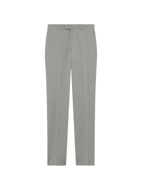 LARDINI flat-front trousers