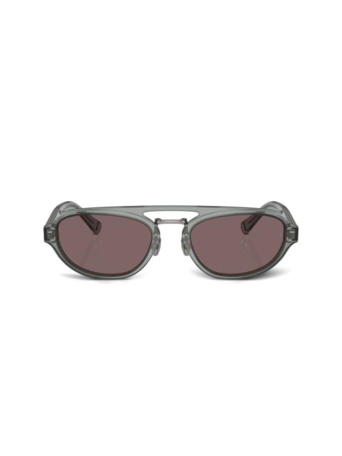 Brunello Cucinelli BC4008S oval-frame sunglasses