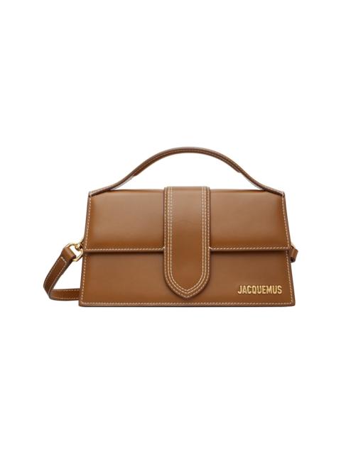 JACQUEMUS Brown Les Classiques 'The large Bambino' Bag