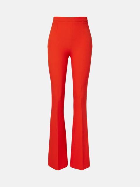 Safiyaa Alexa crêpe flared pants