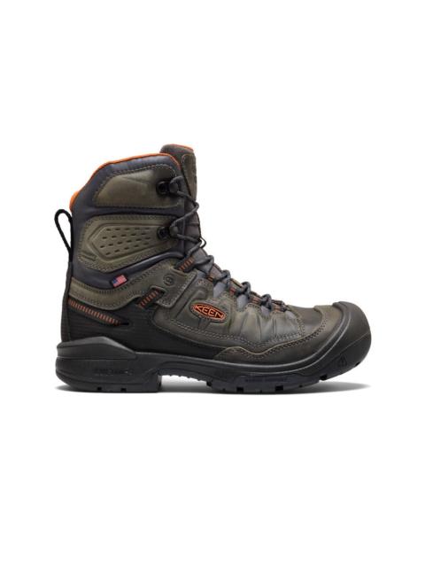 KEEN Men's Targhee IV 8" Waterproof Work Boot (Carbon Toe)
