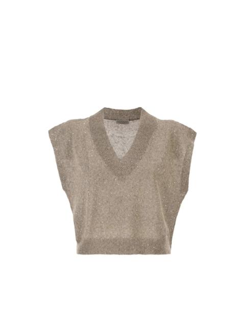 V NECK SWEATER