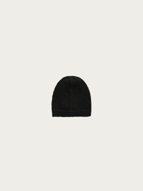 Our Legacy Classic Beanie - Slub Twisted Black Wool