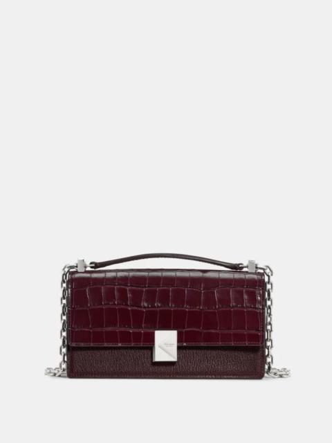 kate spade Deco Croc Embossed Mini Crossbody Bag