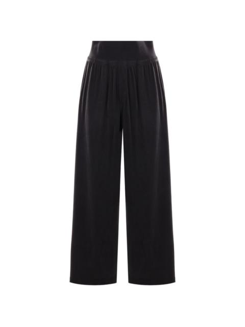 ALAINPAUL wide-leg track pants