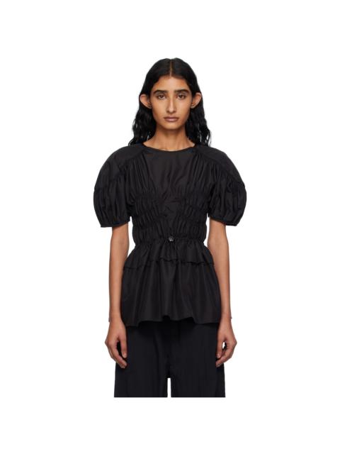 CECILIE BAHNSEN Black Brooklyn Blouse