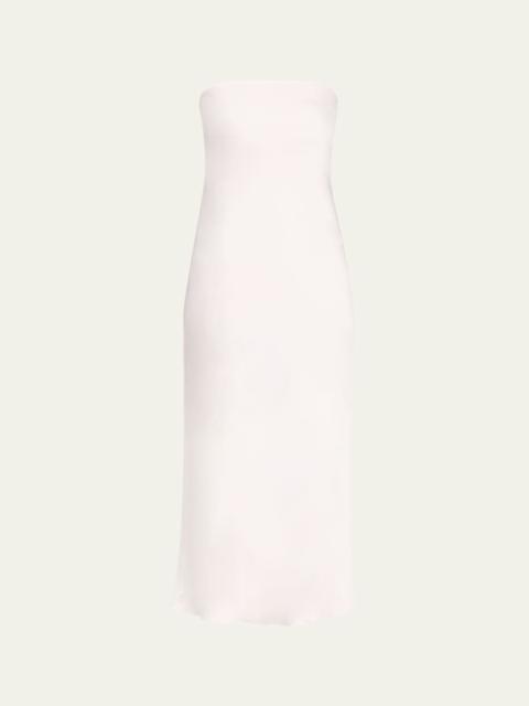RAMY BROOK Shauna Strapless Cowl-Back Midi Dress