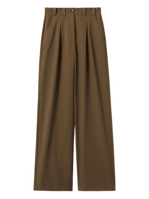 Claudie Pierlot pleated side-pocket trousers