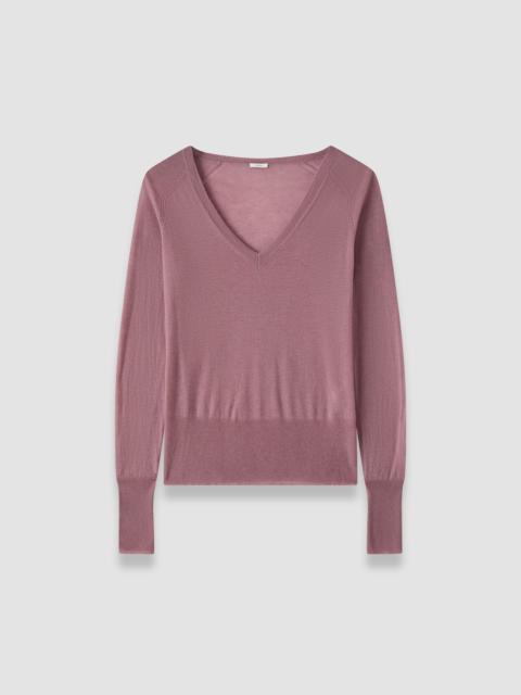 JOSEPH Cetus Cashair V Neck Jumper