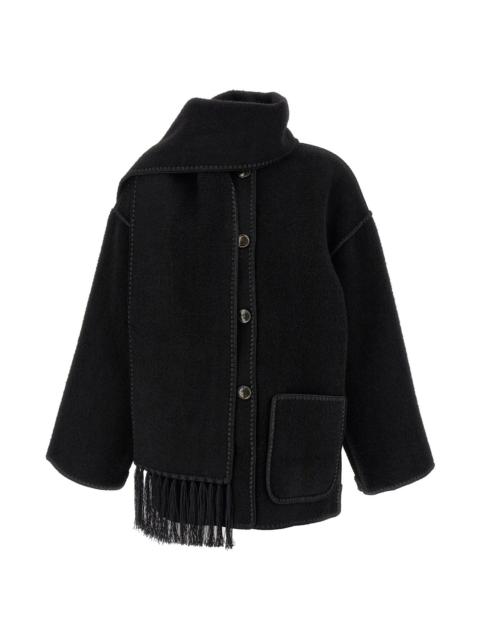 TOTEME 'Embroidered Scarf Jacket Harvest' coat