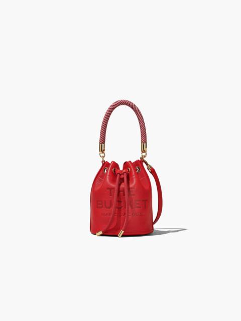 THE LEATHER MICRO BUCKET BAG