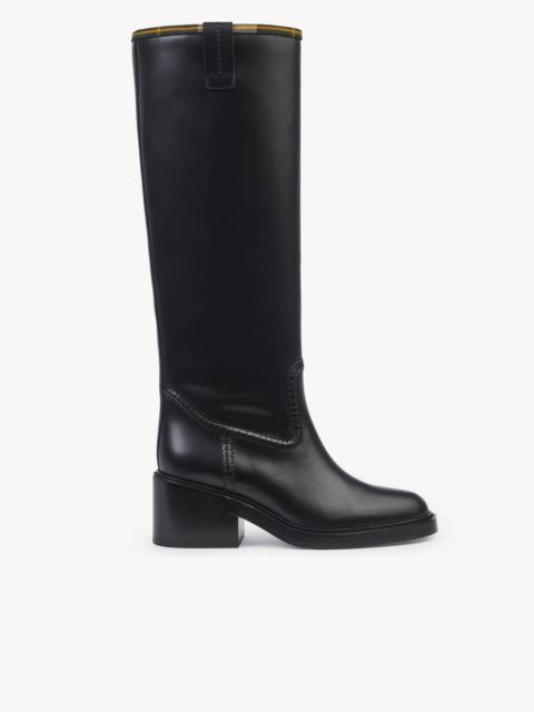 BARBOUR FOR CHLOÉ TALL BOOT