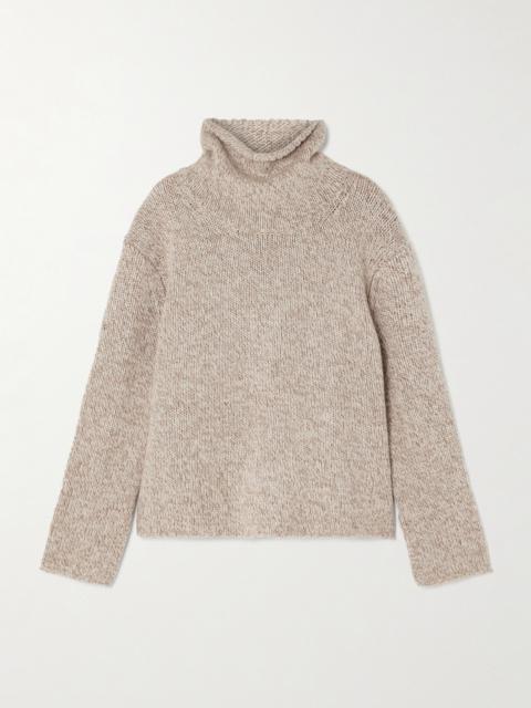 JAMES PERSE Recycled-cashmere Turtleneck Sweater