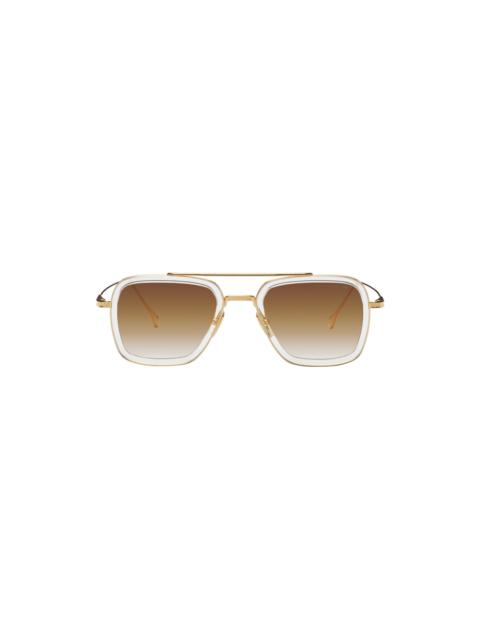Transparent & Gold Flight.006 Sunglasses