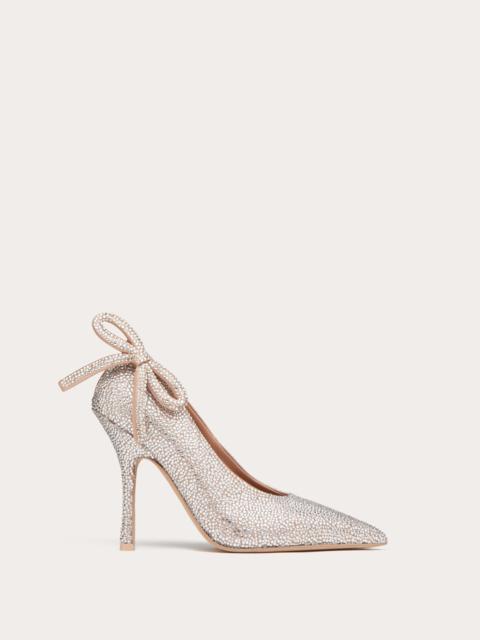 Valentino VALENTINO GARAVANI NITE-OUT PUMP WITH CRYSTALS 110 MM