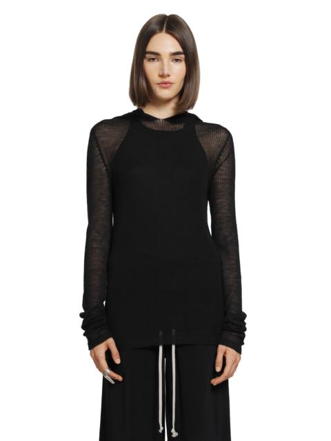 Rick Owens Tower Hooded Ls T
