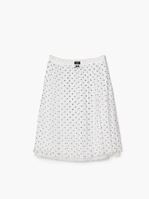 Marc Jacobs LAYERED CRINKLE CHIFFON SKIRT