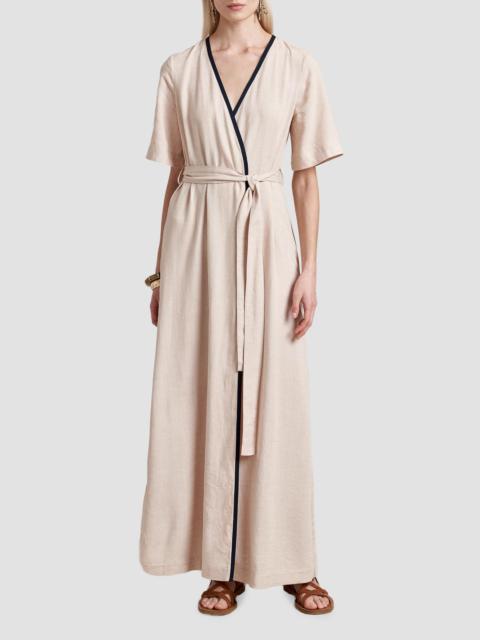 LA LIGNE Women's Wrap Dress - Sand