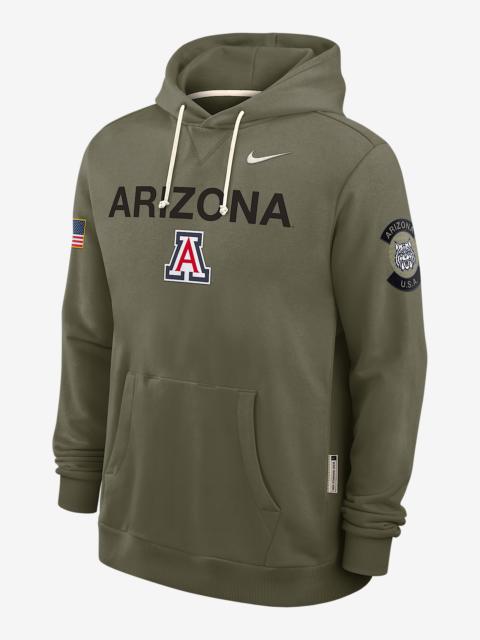 Nike Arizona 2025 Military Appreciation Men's Nike Dri-FIT College Pullover Hoodie