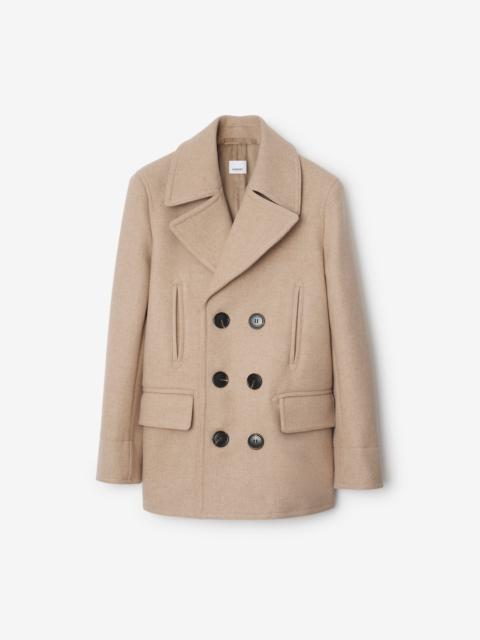 Burberry Wool Blend Pea Coat