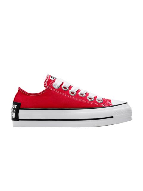 Wmns Chuck Taylor All Star Lift Platform Low 'Sketch - Red'