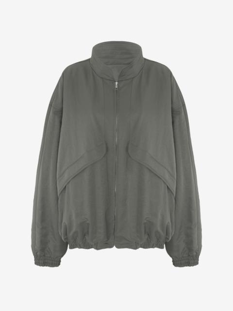 The Frankie Shop Seth Oversized Jacket - Khaki