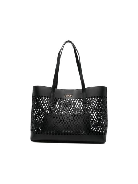 GUESS USA Letty logo tote bag