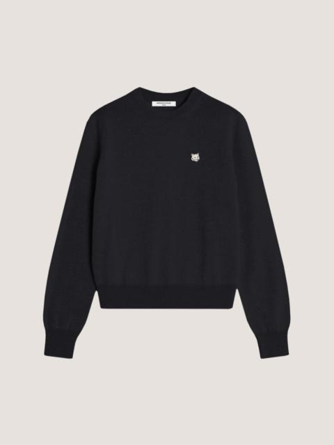 Maison Kitsuné FOX HEAD MERINO JUMPER