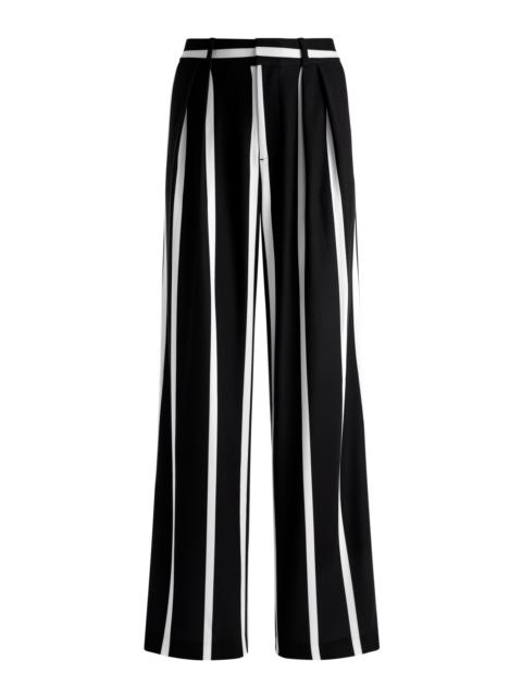 Alice + Olivia POMPEY HIGH WAISTED PLEATED PANTS