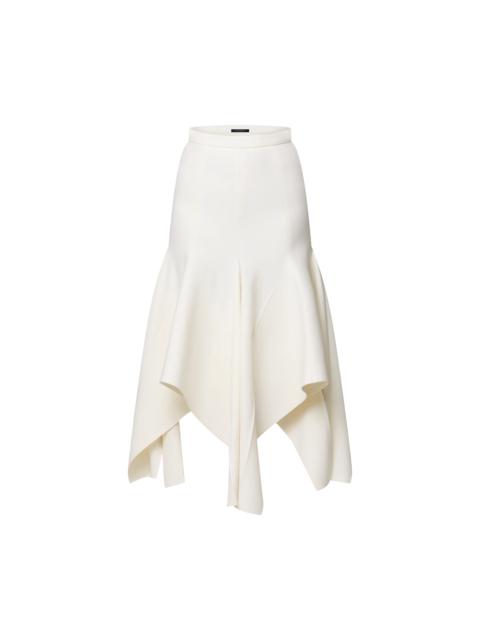 Louis Vuitton Petal Hem Flannel Skirt