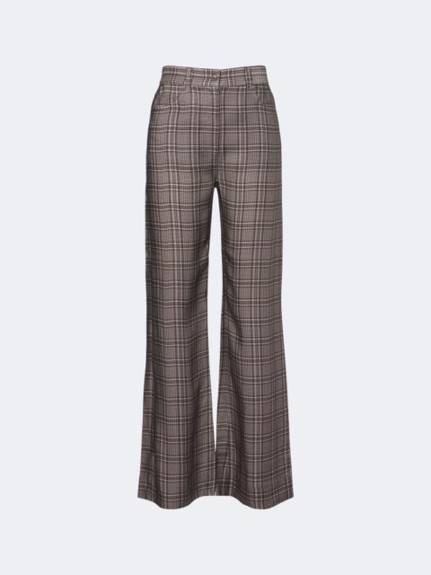 Acne Studios Checked wide-leg pants