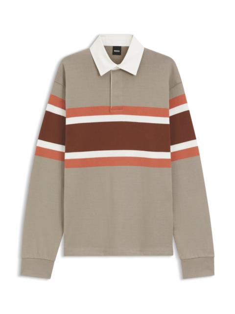 BOSS TIMELESS POLO SHIRT IN BREATHABLE COTTON