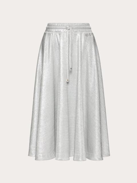 Valentino LUREX JERSEY SKIRT