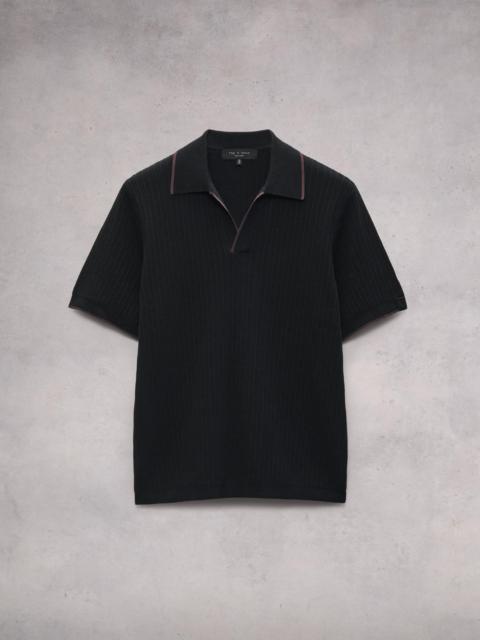 rag & bone Harbor Cotton Nylon Polo